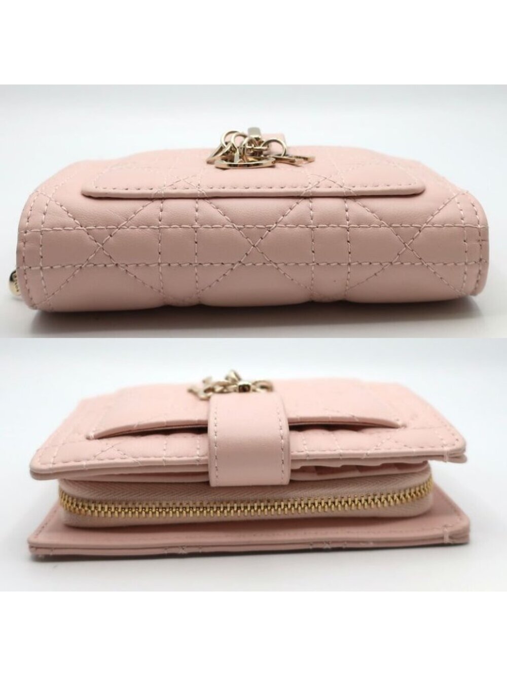 Dior My Dittany Wallet Lambskin Pink - Picture 6 of 9